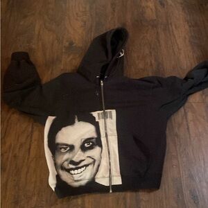 Supreme Black Jacket with Red Label